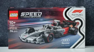LEGO Speed Champions 77259 Audi Revolut F1 Team R26 Race Car - LEGO Speed Build Review