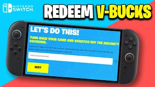 How To Redeem Fortnite V-Bucks Codes On Nintendo 2