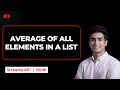 Java Stream API Find the Average of All Elements in a List CSwithVK
