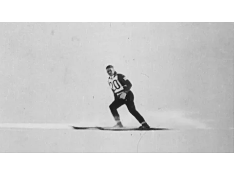 Ski jumping at St Moritz, 1930