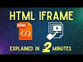 HTML iframe tag in 2 Minutes - Quick Tutorial