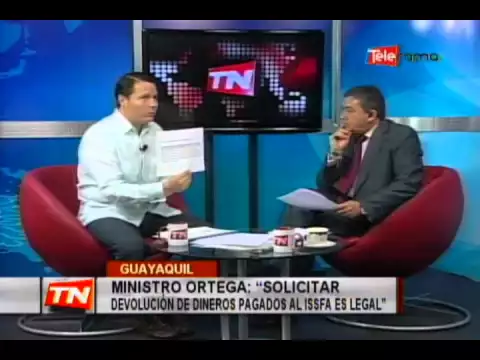 Ministro Ortega: Solicitar devolución de dineros pagados al ISSFA es legal