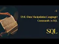 DML Commands in SQL - Insert Update Delete