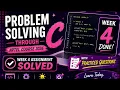 NPTEL Problem Solving Through C Week 4 Assignment Solved Week 4 is DONE