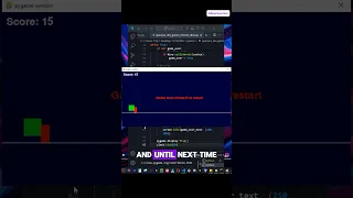 Pygame python game 2 of 25 Chrome dino game clone