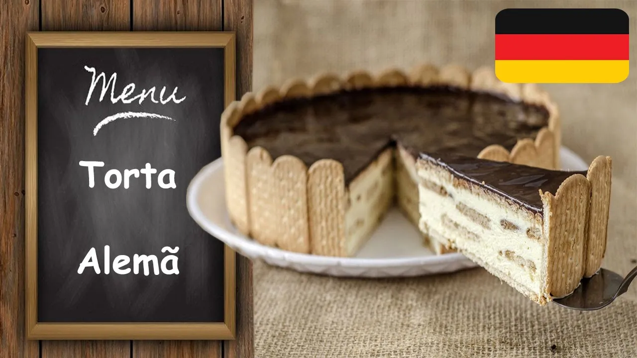 Torta Holandesa - (sem gelatina) | Receita Sandra Dias. 