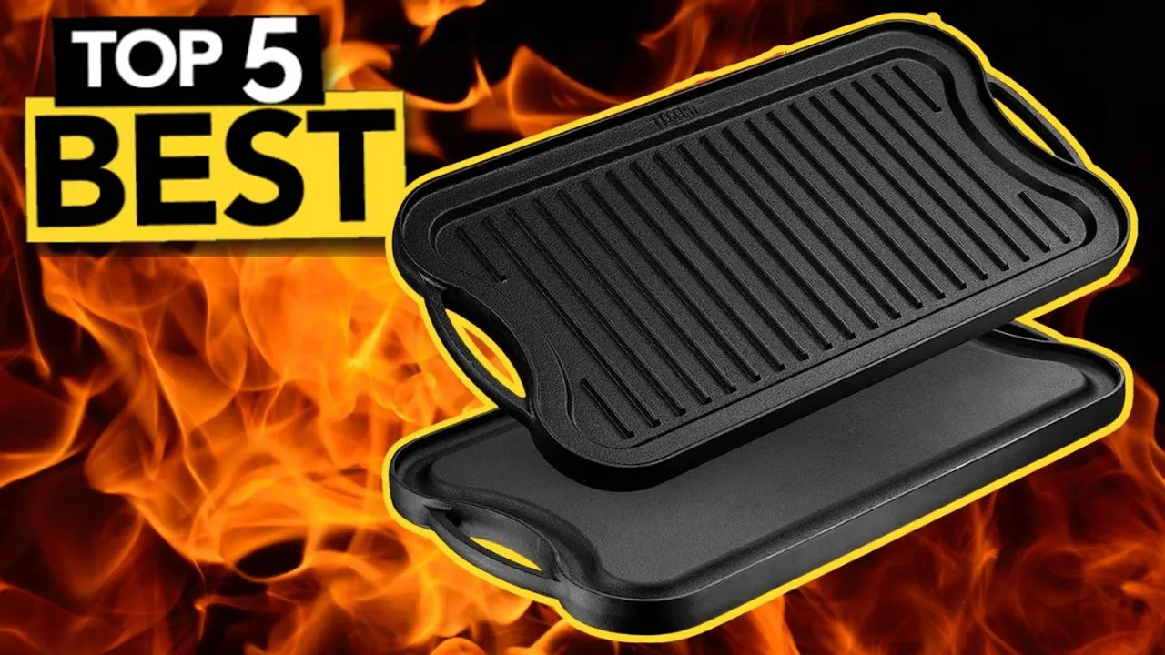 TOP 5 Best Cast Iron Reversible Griddle [ 2023 Buyer's Guide ]