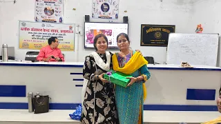 FLN ट्रेनिंग में शिक्षक दिवस का एक भावुक पल। हबीबा मैम का सम्मान। #Heartwarming #mamtaankit 