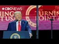Download Lagu U.S. President Trump's full speech at Charlie Kirk's memorial