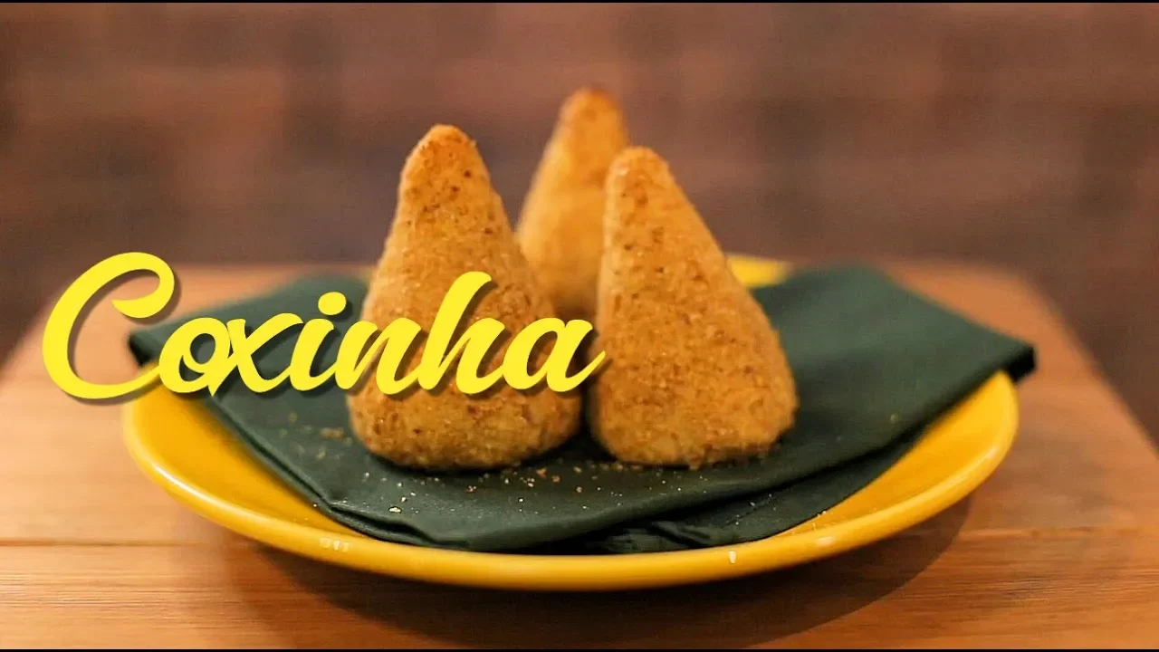 RECEITA COXINHA SEM GLÚTEN #NACOZINHACOMLUCIANO COM LUCIANO BRUNO