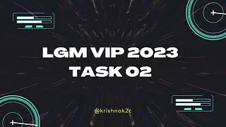 create-react-app LetsGrowMore 2023