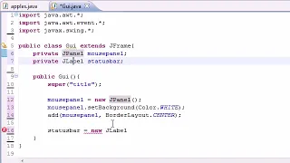 Java Mouse Events