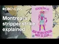What are Montreal strippers asking for this F1 weekend as some strike while others work