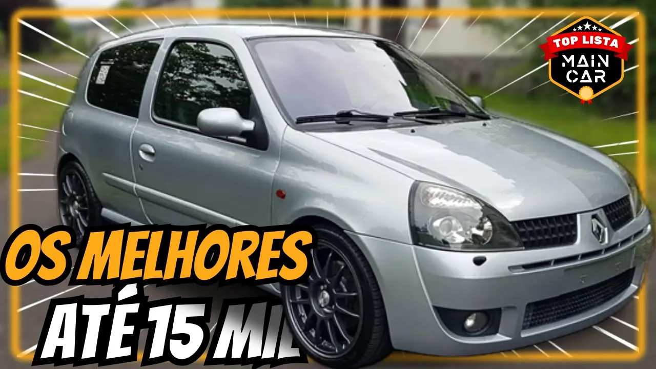 MELHORES carros até 15 mil | BARATOS e CONFIÁVEIS????