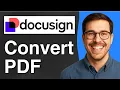 How to convert PDF to DocuSign 2025 Easy Guide