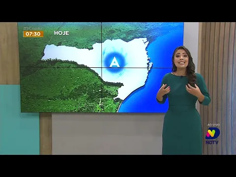 Confira a previsão do tempo para esta segunda-feira em SC