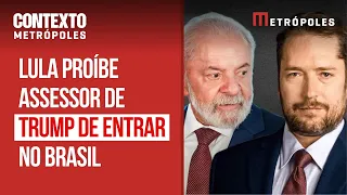 Lula anuncia revogação do visto de assessor de Trump