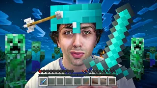 me pase minecraft en hardcore 😎