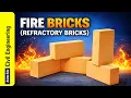 Fire Bricks or Fire-Clay bricks or Refractory bricks Types of Fire Bricks or Refractory Bricks