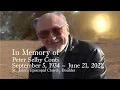 A Memorial Service for Dr Peter Selby Conti 1934-2021 Renowned Boulder Astronomer