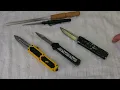 LIGHTNING OTF vs TITAN OTF vs AKC F-16 OTF Which is the best Budget OTF knife