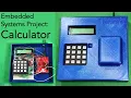 Embedded Systems Project Calculator