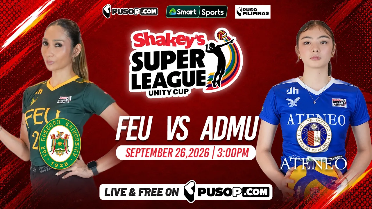 Shakey’s Super League Unity Cup 2026 | FEU vs ADMU