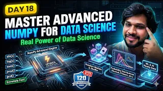 Day 18 Advanced NumPy for Data Science ufuncs Random Distributions 120-Day Data Science Series