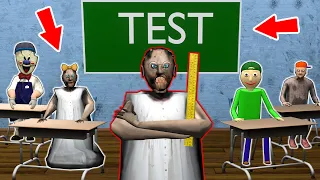 الجدة ضد الجدة الصغيرة والصرخة الجليدية ضد المدرسة رسوم متحركة رعب مضحكة 30 دقيقة من المرح 