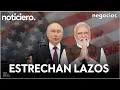 Download Lagu NOTICIERO: Rusia y la India estrechan lazos, Trump advierte a Ucrania y tensión en Oriente Medio
