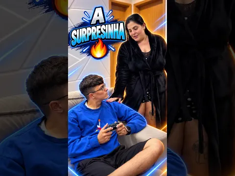 A SURPRESINHA 😳🤣 #shorts