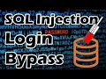 SQL Injection Allowing Login Bypass