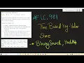 LeetCode 981 Time Based Key-Value Store Binary Search