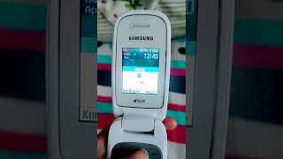 White Samsung GT E1272 Alarm Good Morning Sound 