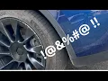 Tesla black wheels - Simple curb rash repair
