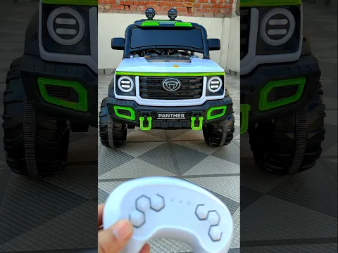 Panther Jeep unboxing and testing with Remote Control | Power wheel Jeep 🔥🔥🔥