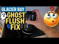 Glacier Bay Dual Flush How to Fix Random Running Toilet Flush Valve Repair