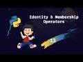 Python Python Identity Membership Operators Part 13 Mohammad Bablu YT 2022