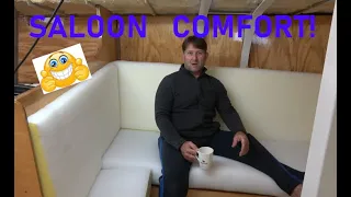 Building my steel sailing yacht Ep.80 Talk about COMFORT+ 🤩