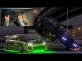 Download Lagu Assetto Corsa - Paul Walker Mitsubishi Eclipse Fast \u0026 Furious | Steering Wheel Gameplay (Bad Ending)