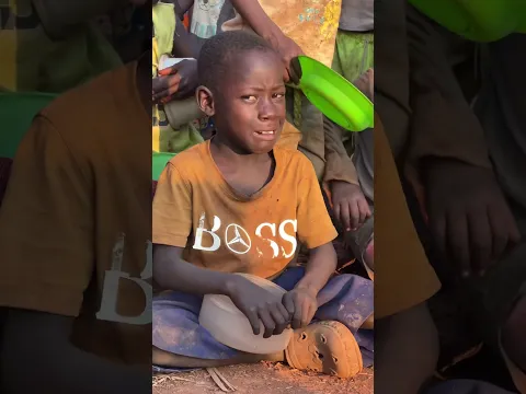 Poor little boy
