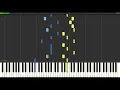 murmures (piano) - Jean-Michel Blais (Synthesia Tutorial | Official Sheet)
