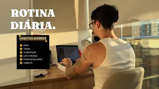 A rotina diária que mudou minha vida | ansiedade e hábitos