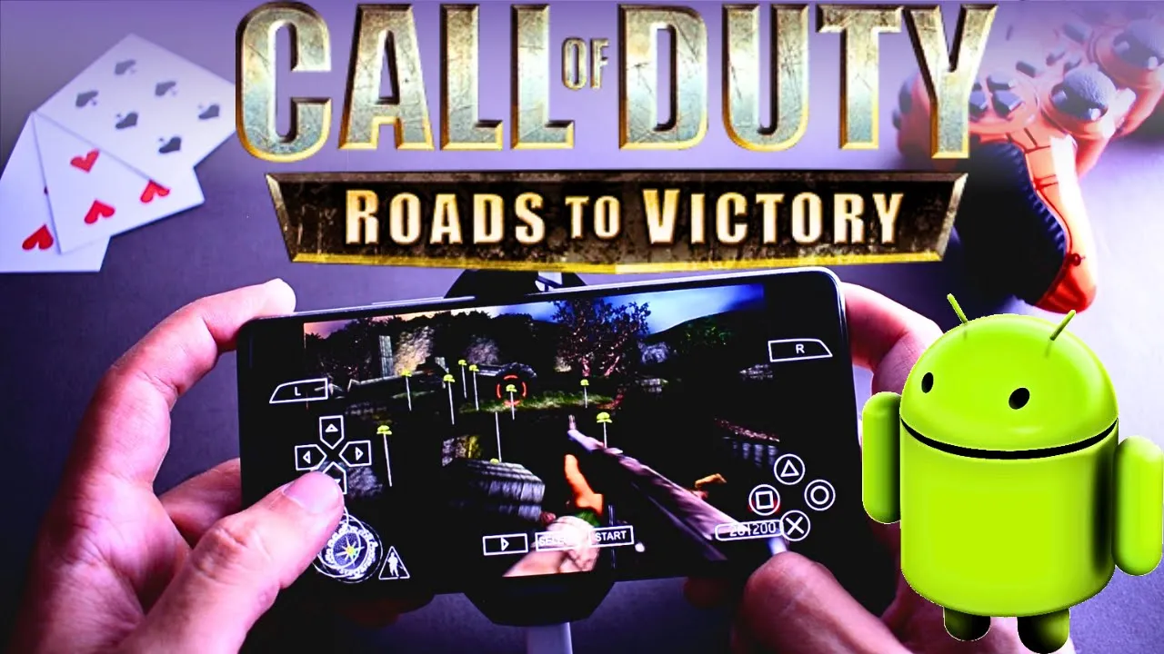 Call of Duty Roads To Victory Android Gameplay | PSP Emulator Android | PPSSPP Gold
