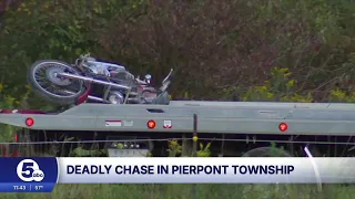 Ashtabula County Sheriff s Office deputies fatally shoot man brandishing firearm following chase