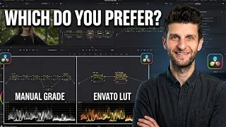 Color Grading vs LUTs. Is there a case for each? | Davinci Resolve Tutorial