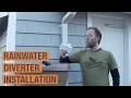 Rainwater Harvesting with a Downspout Diverter