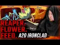 Reaper Flower Feed Ascension 20 Ironclad Run Slay the Spire