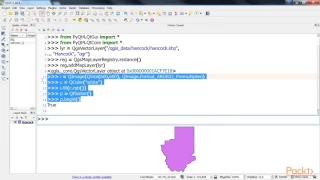 Automated GIS Workflows with PyQGIS Creating the Simplest Map Renderer packtpub com