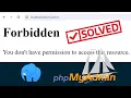 Fixed - Laragon PhpMyAdmin Forbidden Issue in Windows 11
